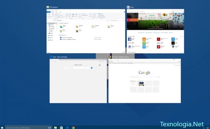 Πως να χρησιμοποιείτε τις πολλαπλές εικονικές επιφάνειες εργασιών στα Windows 10