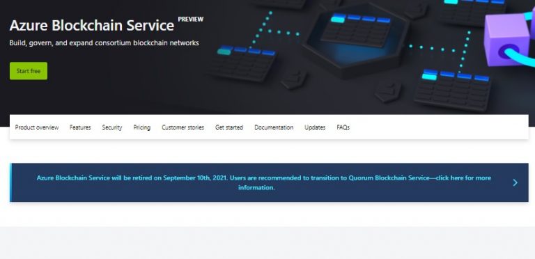 Η Microsoft θα κλείσει το Azure Blockchain και συνιστά τη μετεγκατάσταση στην υπηρεσία Blackchain της ConsenSys