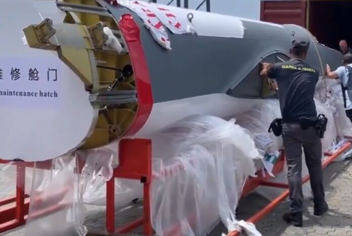 Ιταλικό τελωνείο εντόπισε καμουφλαρισμένα στρατιωτικά Drones από την Κίνα για τη Λιβύη