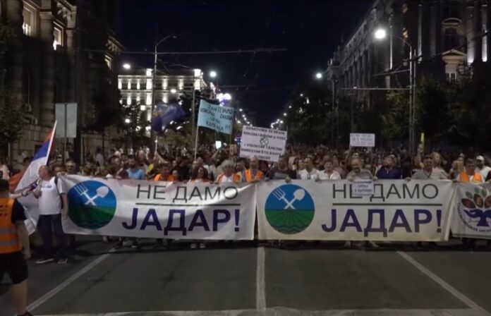 Jadar project: Νέες διαδηλώσεις στη Σερβία κατά της εξόρυξης λιθίου