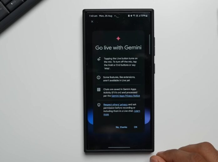 Το Gemini Live είναι δωρεάν στο Android | Πως να το χρησιμοποιήσετε