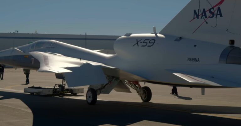 Η προσπάθεια της NASA να σπάσει το φράγμα του ήχου και να εξαλείψει την ηχητική έκρηξη με το αεροσκάφος X-59