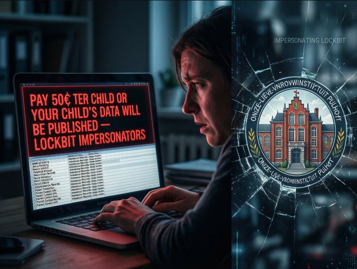 Επίθεση ransomware σε Βελγικό σχολείο: Χάκερ εκβιάζουν γονείς για λύτρα