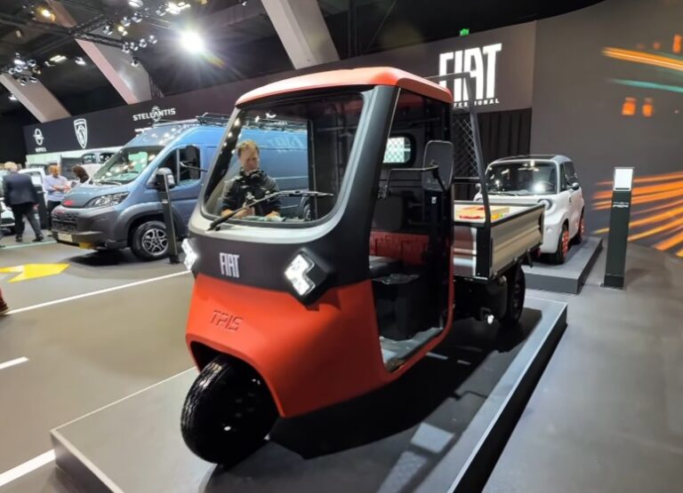 Fiat Tris: Ηλεκτρικό μικρο-μεταφορικό μηδενικές εκπομπές και εργατικό