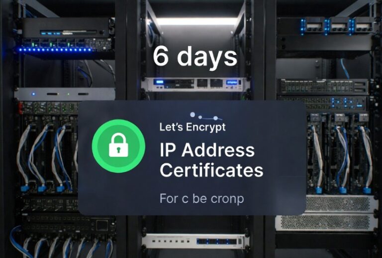 Η Let’s Encrypt κατέστησε γενικά διαθέσιμα τα 6ήμερα TLS πιστοποιητικά για IP διευθύνσεις