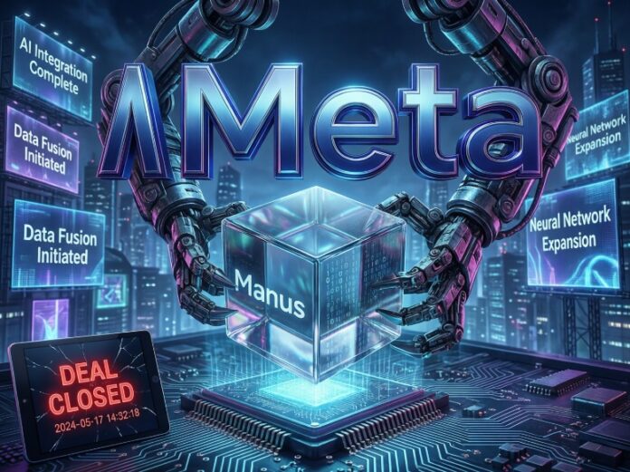 Η Meta αγόρασε την κινεζική Manus (startup τεχνητής νοημοσύνης)
