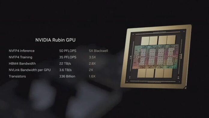 Η Nvidia ξεκινά την παραγωγή των νέων τσιπ τεχνητής νοημοσύνης Vera Rubin