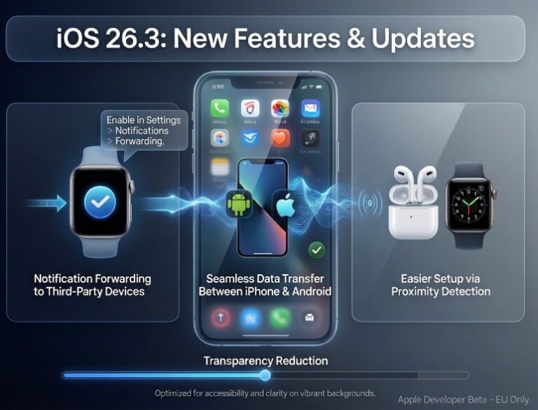 iOS 26.3: Αυτά είναι τα νέα χαρακτηριστικά που ετοιμάζει η Apple
