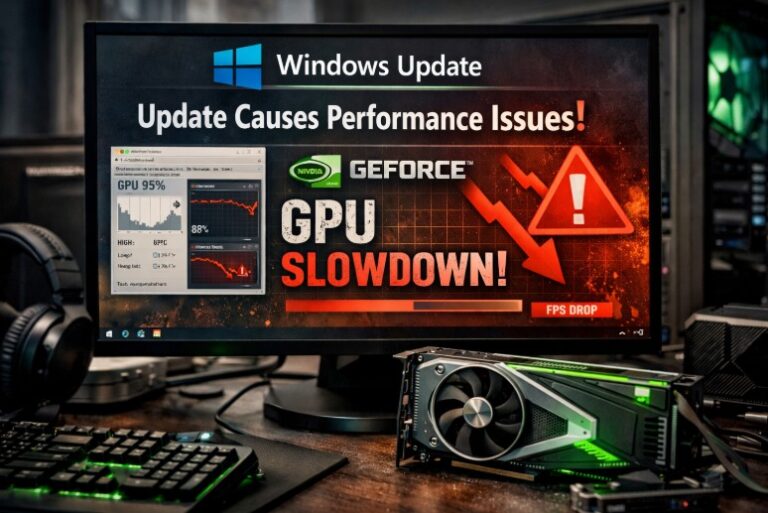 Νέο update των Windows «καταστρέφει» τις επιδόσεις των Nvidia GeForce GPU – Τι αναφέρουν οι χρήστες