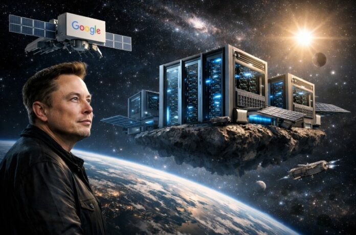 Ο Elon Musk θέλει να εγκαταστήσει Data Centers στο διάστημα πριν από τη Google