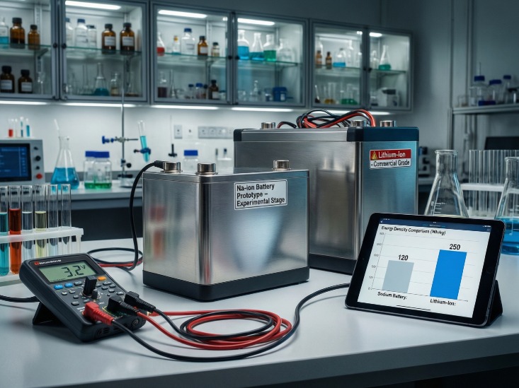 Οι μπαταρίες νατρίου δεν είναι ακόμη ανταγωνιστικές