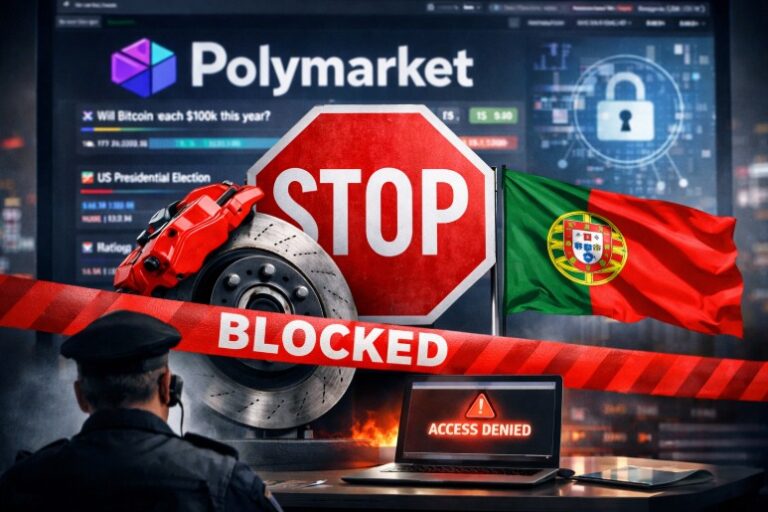 Ρυθμιστικό «φρένο» στο Polymarket: Εντολή για άμεσο μπλοκάρισμα του site στην Πορτογαλία