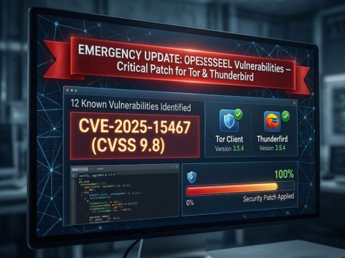 Tails: Επείγουσα ενημέρωση για ευπάθειες OpenSSL (CVE-2025-15467) – τι αλλάζει σε Tor και Thunderbird