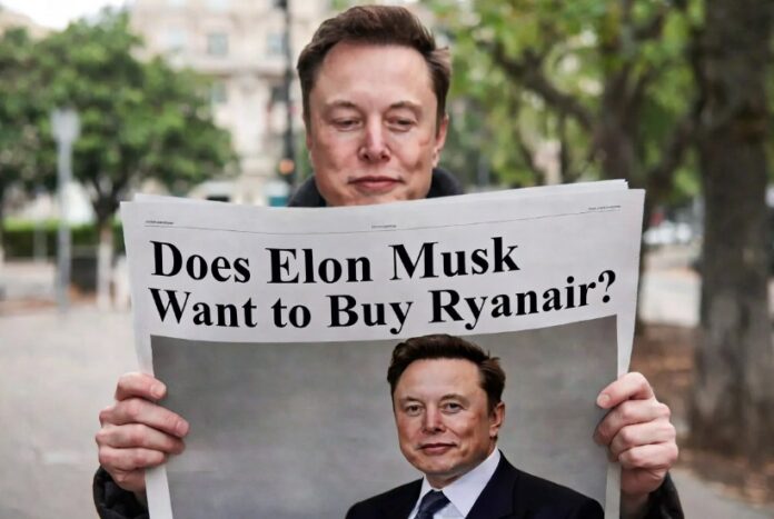 Θέλει ο Elon Musk να αγοράσει τη Ryanair;