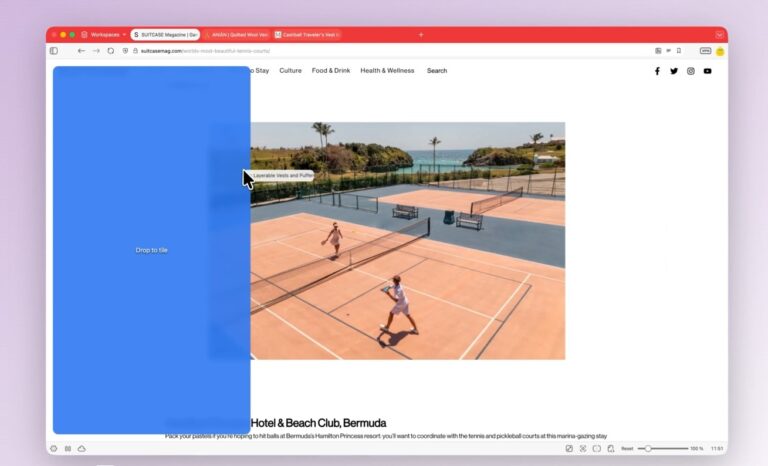 Vivaldi 7.8: Νέο Tab Tiling με drag-and-drop πλακίδια για πραγματικό multitasking