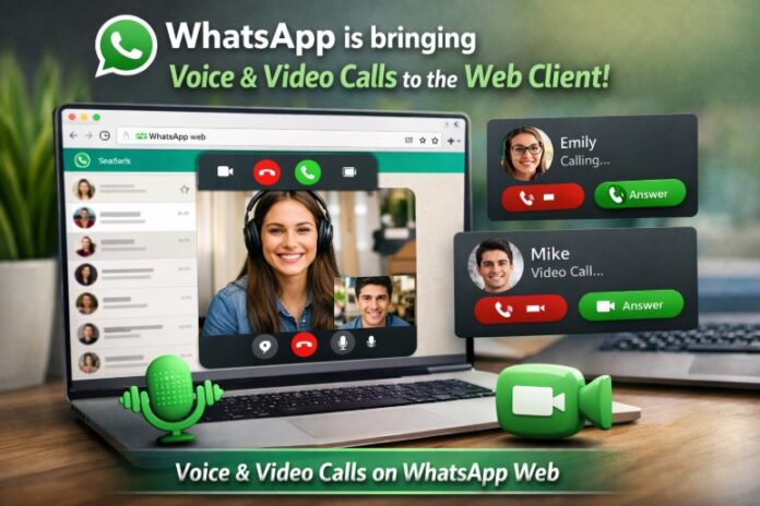 WhatsApp: Ομαδικές φωνητικές κλήσεις & βιντεοκλήσεις για group chats στο Web