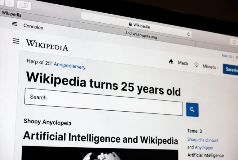 Wikipedia 25 χρόνια: πως η Τεχνητή Νοημοσύνη απειλεί την εγκυκλοπαίδεια με «υποβιβασμό»