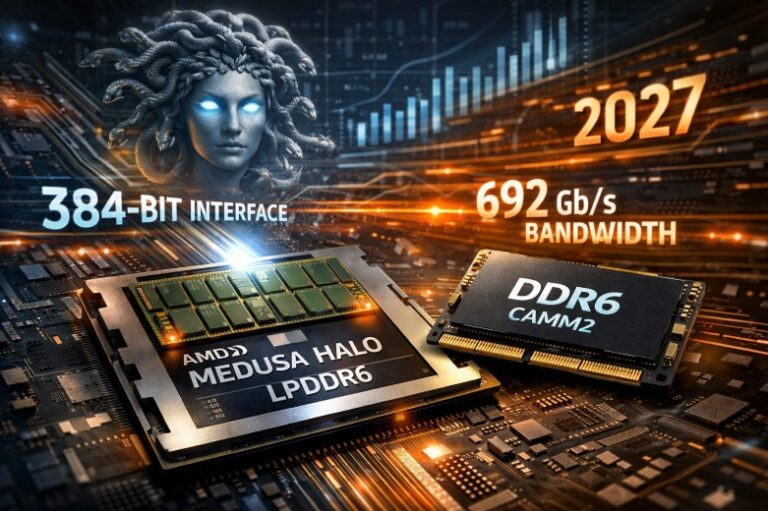 AMD Medusa Halo: LPDDR6 σε μελλοντικές mobile CPUs και τι φέρνει το DDR6 με CAMM2