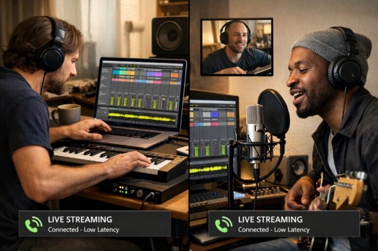 Ableton Live: ενσωματωμένο audio streaming για συνεργασία σε πραγματικό χρόνο