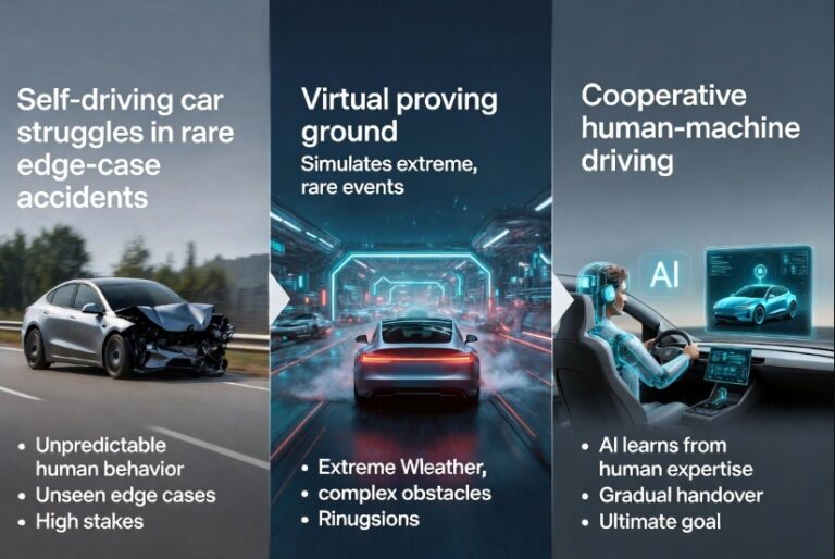 Αυτόνομα αυτοκίνητα: γιατί δεν είναι έτοιμα για επικίνδυνες καταστάσεις και πως βοηθά η γενετική AI