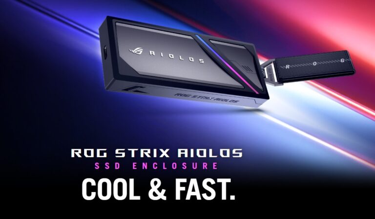 ASUS ROG Strix Aiolos: Νέα θήκη SSD με επίστρωση υγρής σιλικόνης και 20Gbps