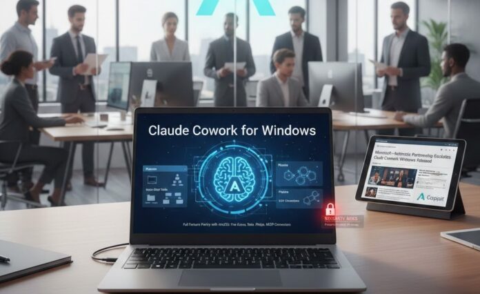 Claude Cowork για Windows: Ο AI agent της Anthropic έρχεται στην αγορά των PC και «ταράζει» το enterprise software