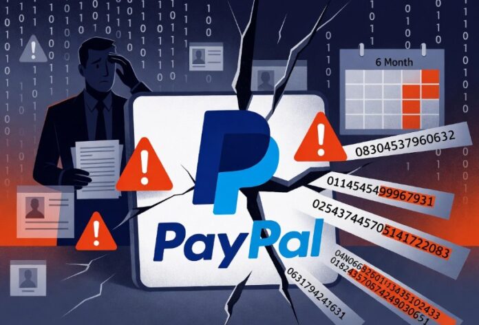 Διαρροή δεδομένων Paypal: ευαίσθητα στοιχεία πελατών εκτεθειμένα για μήνες