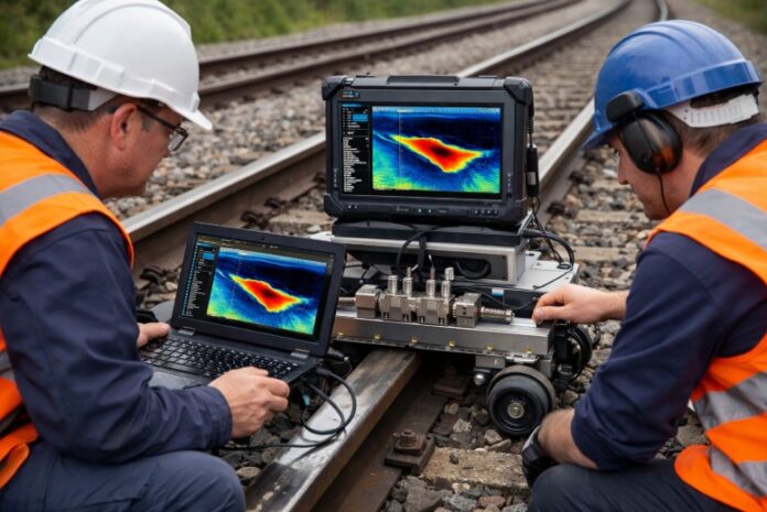 Έλεγχος σιδηροδρομικών γραμμών με υπερήχους: πως οι αλγόριθμοι beamforming αυξάνουν την ασφάλεια των ραγών