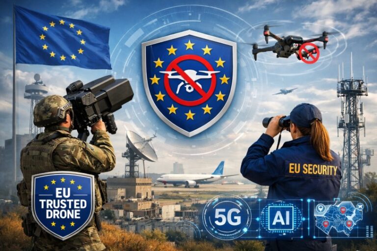 Ευρωπαϊκή ασπίδα κατά των Drones: Το νέο σχέδιο της ΕΕ για την ασφάλεια των αιθέρων και των υποδομών