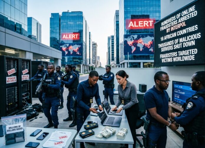 Εξάρθρωση τεράστιου δικτύου: Εκατοντάδες διαδικτυακοί απατεώνες συνελήφθησαν από την Ιντερπόλ