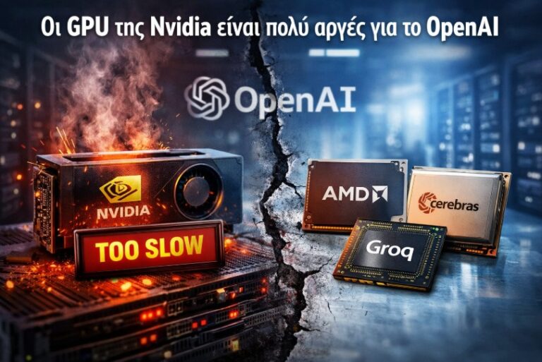 Γιατί οι GPUs της Nvidia είναι «πολύ αργές» για την AI inference και ποιες εναλλακτικές εξετάζει η OpenAI