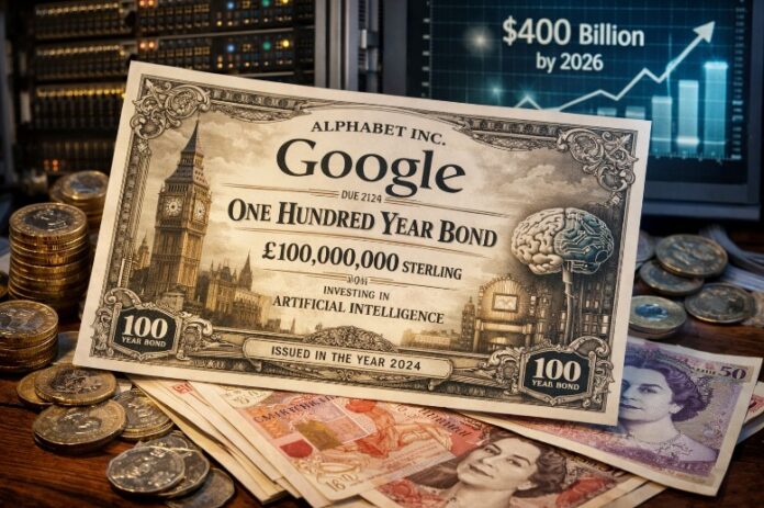 Η Google εκδίδει ομόλογα 100 ετών για τη χρηματοδότηση της τεχνητής νοημοσύνης