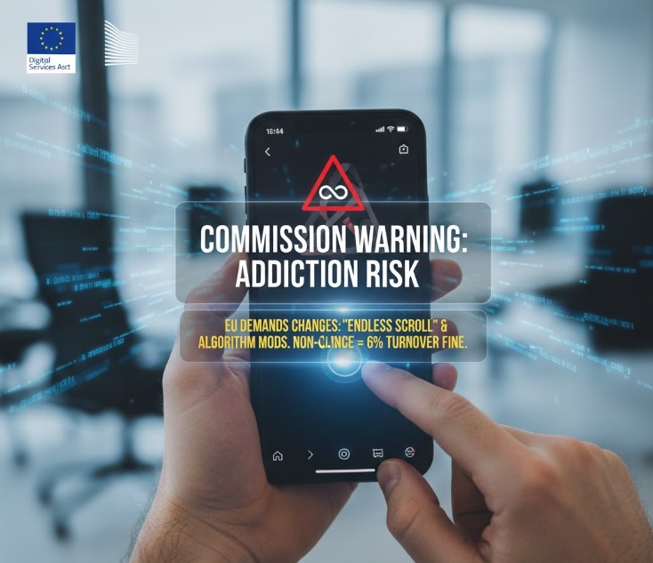 Η Κομισιόν προειδοποιεί το TikTok για κίνδυνο εθισμού: Ποιες αλλαγές απαιτούνται