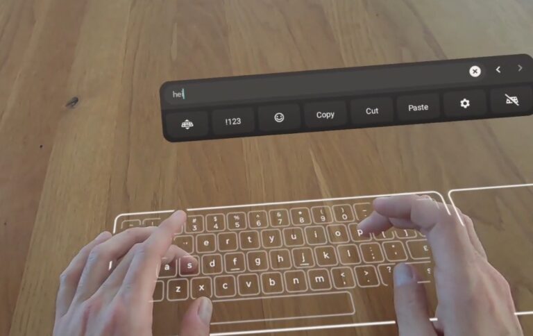 Meta Quest 3: Πληκτρολόγιο σε τραπέζι και εικονικό touchpad με Horizon OS 85 – Πόσο καλά δουλεύει;