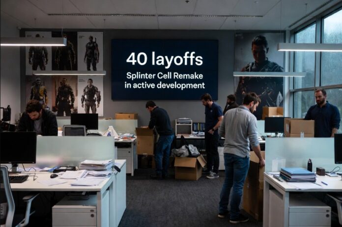 Η Ubisoft Toronto απολύει 40 εργαζομένους, αλλά το remake του Splinter Cell βρίσκεται ακόμη σε εξέλιξη