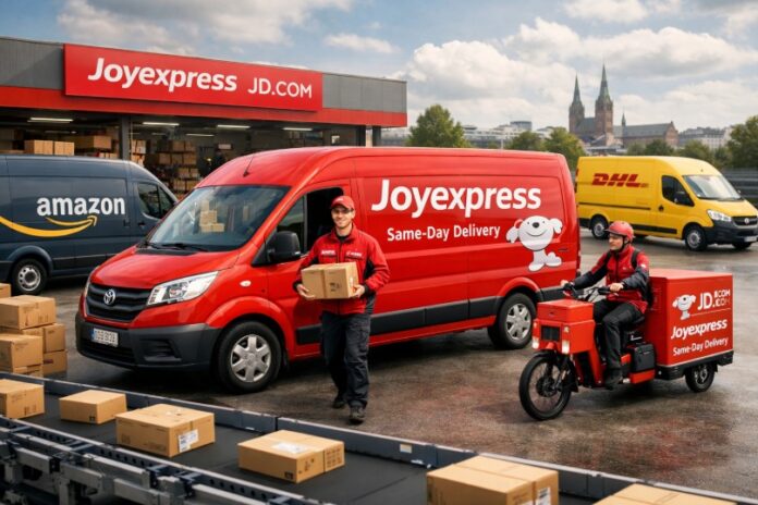 JD.com: Το Joyexpress φέρνει Same‑Day Delivery στην Ευρώπη και ανταγωνίζεται DHL & Amazon