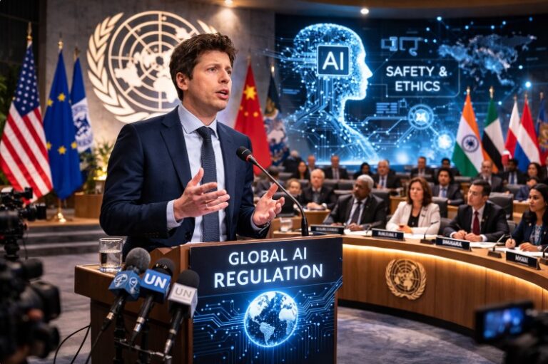 Ο Sam Altman ζητά επειγόντως ρύθμιση της τεχνητής νοημοσύνης: Πρόταση για διεθνή φορέα
