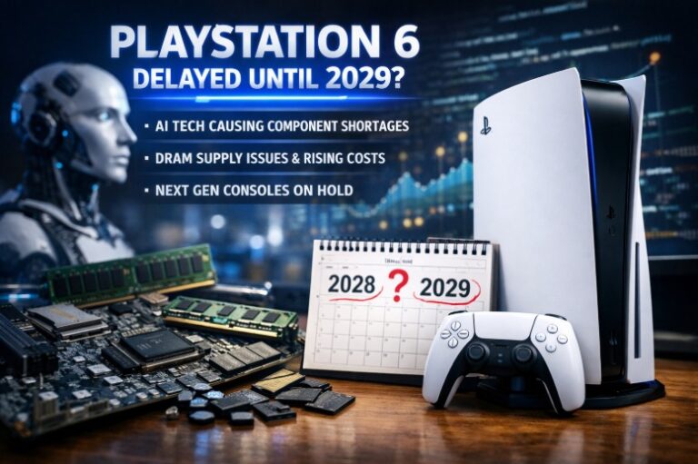 Playstation 6: πιθανή καθυστέρηση κυκλοφορίας μέχρι το 2029 λόγω τεχνητής νοημοσύνης