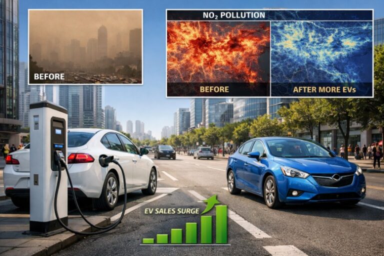 Πως τα ηλεκτρικά αυτοκίνητα βελτιώνουν άμεσα την ποιότητα του αέρα
