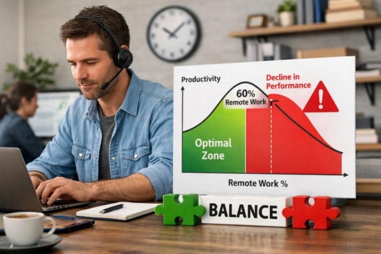Τηλεργασία και παραγωγικότητα: Μελέτη δείχνει το «σημείο καμπής» μετά από πολλή remote δουλειά