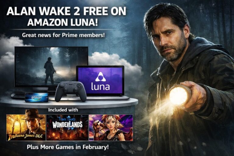 Το Alan Wake 2 έρχεται δωρεάν στο Amazon Luna: Καλά νέα για τα μέλη του Prime