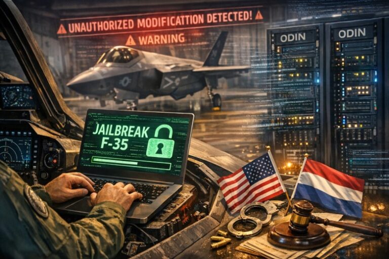 Το λογισμικό του F-35 θα μπορούσε να γίνει "jailbreak" όπως ένα iPhone σύμφωνα με Ολλανδό αξιωματούχο