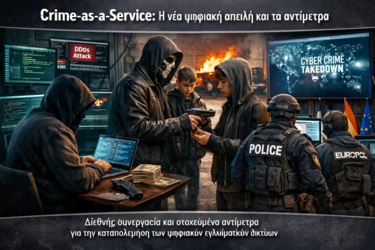 Crime-as-a-Service: Η νέα ψηφιακή απειλή και τα αντίμετρα