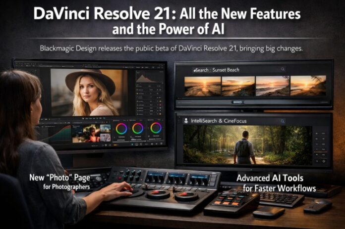 DaVinci Resolve 21: Όλα τα νέα χαρακτηριστικά και η δύναμη του AI