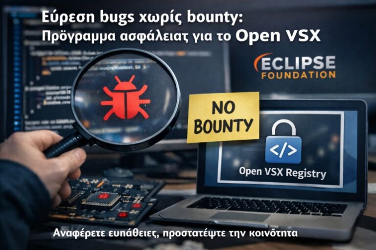 Εύρεση bugs χωρίς bounty: πρόγραμμα ασφάλειας για το Open VSX