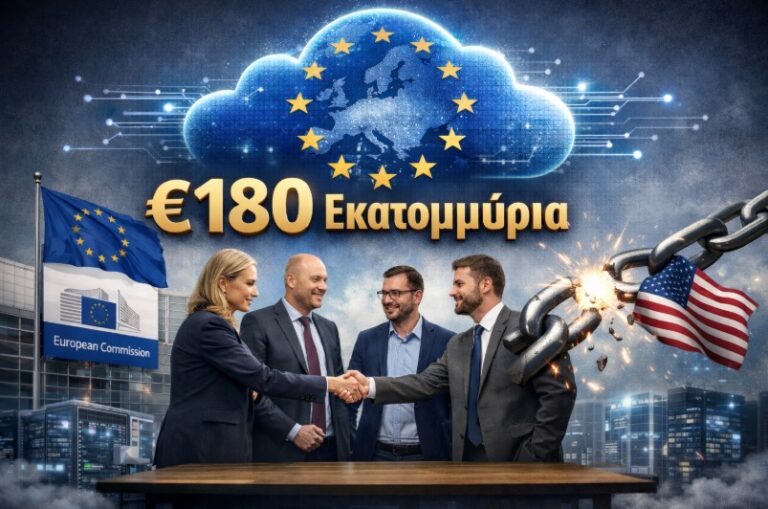 Ευρωπαϊκό κυρίαρχο cloud: ανάθεση σύμβασης 180 εκατομμυρίων ευρώ σε ευρωπαίους παρόχους