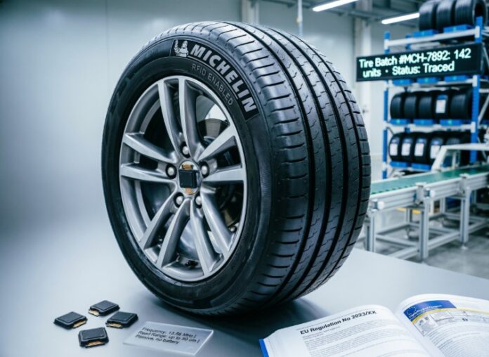 Γιατί η Michelin βάζει ετικέτες RFID στα ελαστικά της