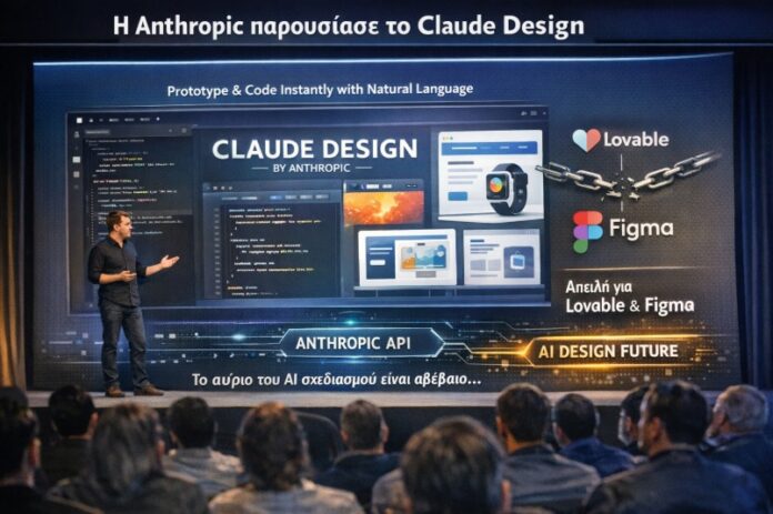 Η Anthropic παρουσίασε το Claude Design διαλύοντας τον ανταγωνισμό