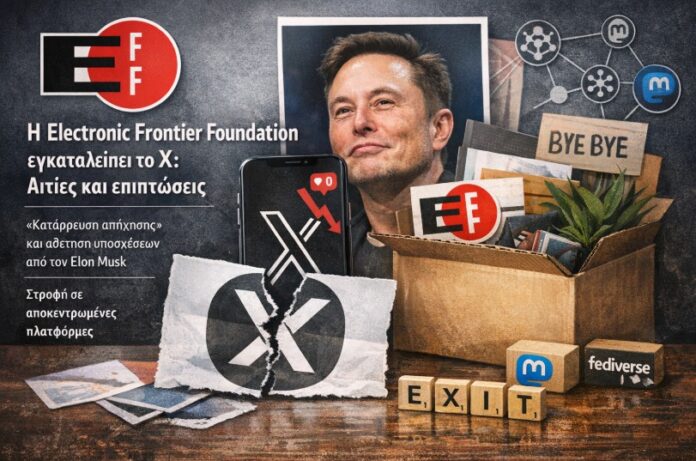 Η Electronic Frontier Foundation εγκαταλείπει το X: Αιτίες και επιπτώσεις