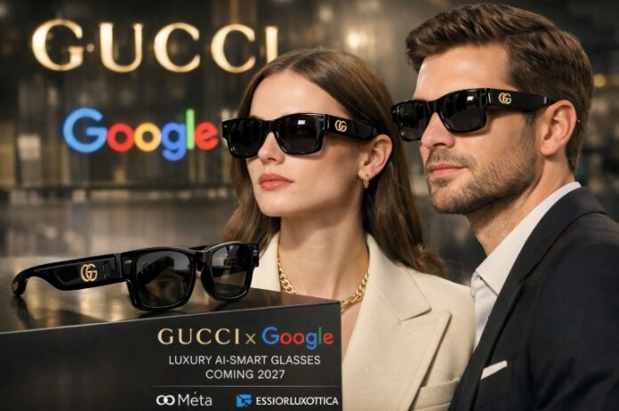 Η Google συνεργάζεται με τη Gucci για τα πρώτα γυαλιά τεχνητής νοημοσύνης πολυτελείας